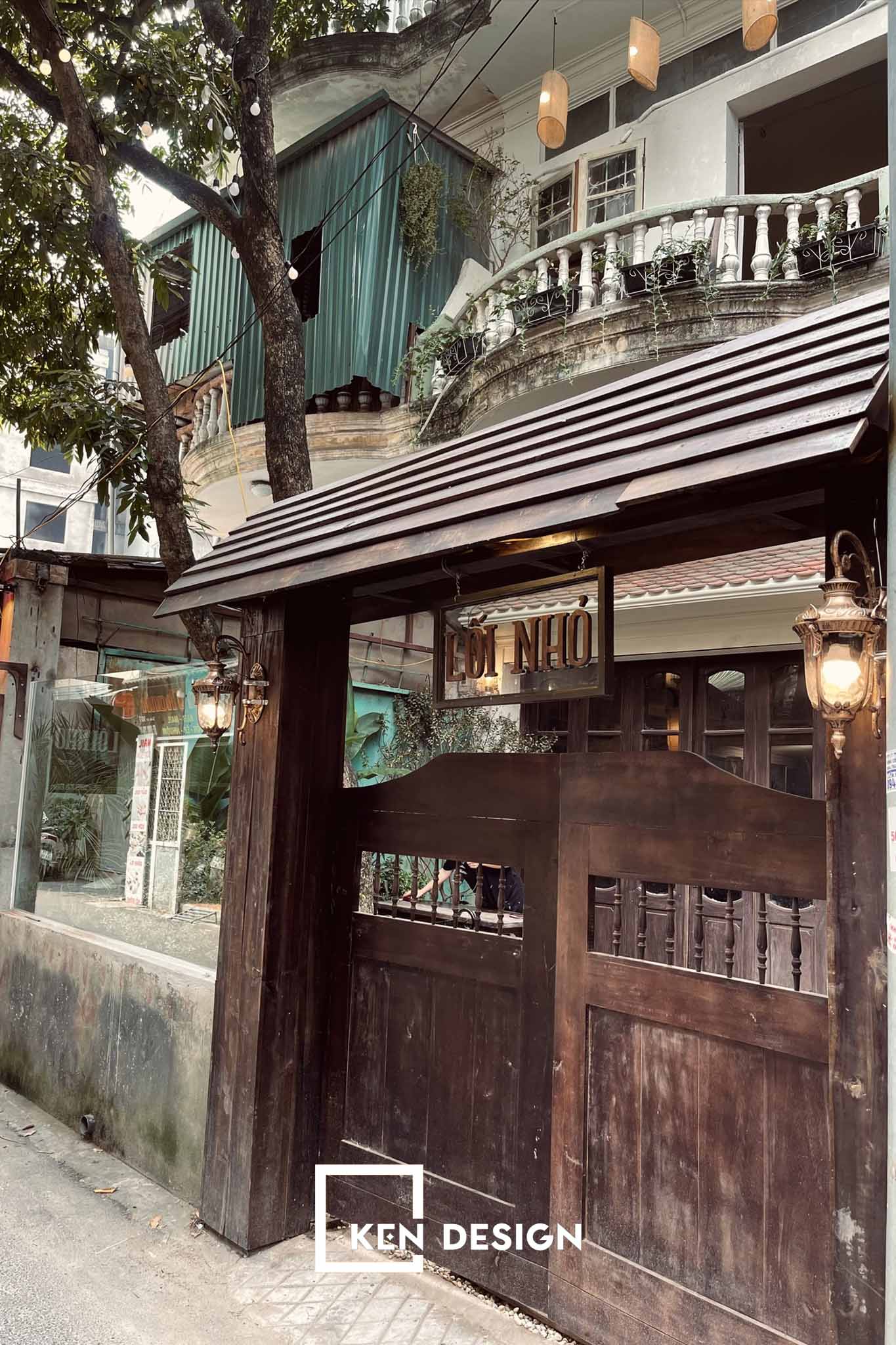 Thiết kế quán cafe Lối Nhỏ Kafe Xã Đàn, trở về ngày xưa ấy
